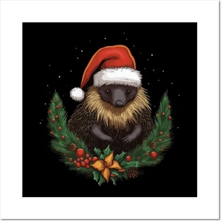 Echidna Christmas Posters and Art